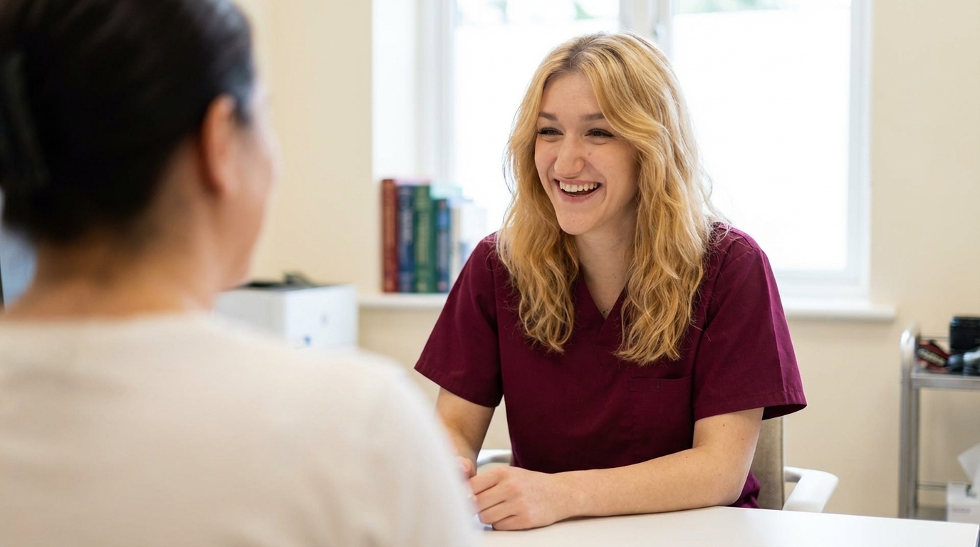 Léa Rimasson en consultation